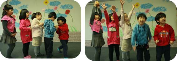 방법 1: 기본 게임에서 사용한 플라스틱 달걀을 사용하여 집중력을 높인 활동. 